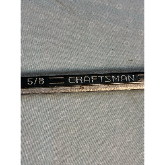 VTG Craftsman V-44697 5/8" Combination Wrench USA 8" Chrome Alloy - Picture 3 of 5
